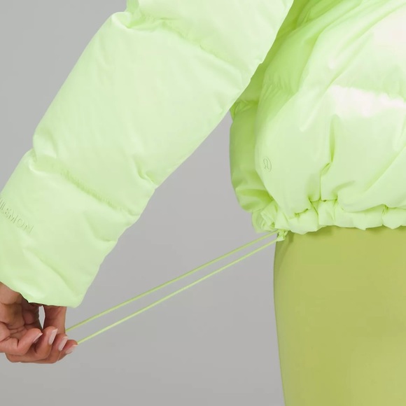 NWT Lululemon Wunder Puff Jacket Faded Zap - Picture 7 of 13